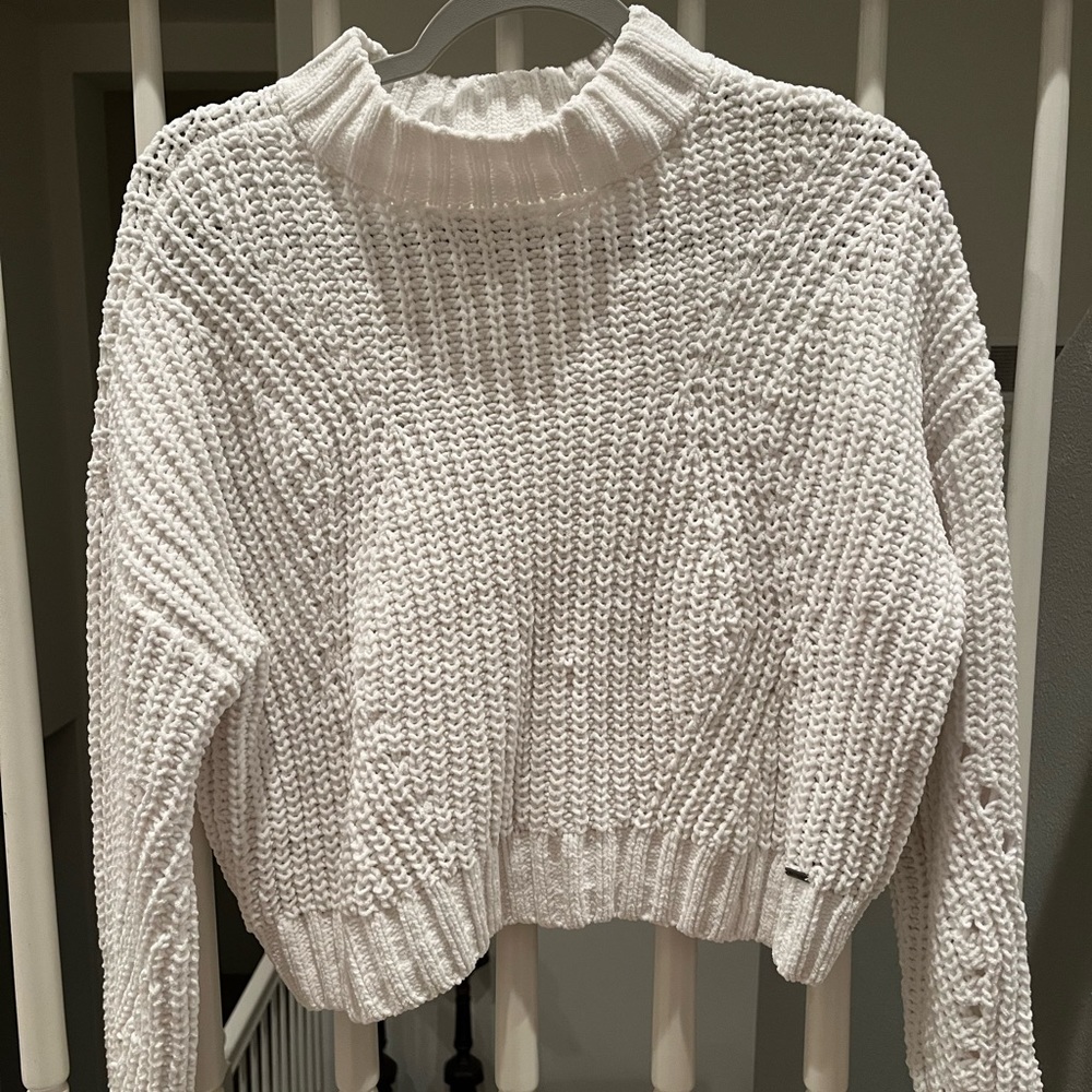 Chunky cropped sweater